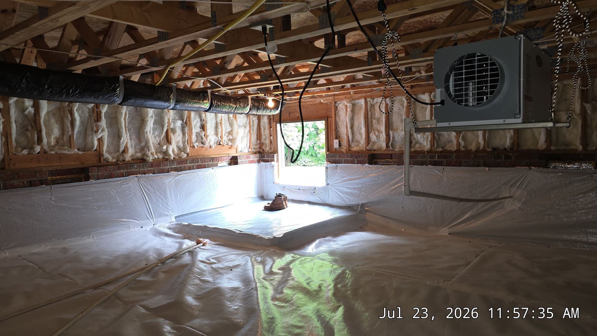 Crawl Space Encapsulation and Dehumidifier Install in Hillsborough image
