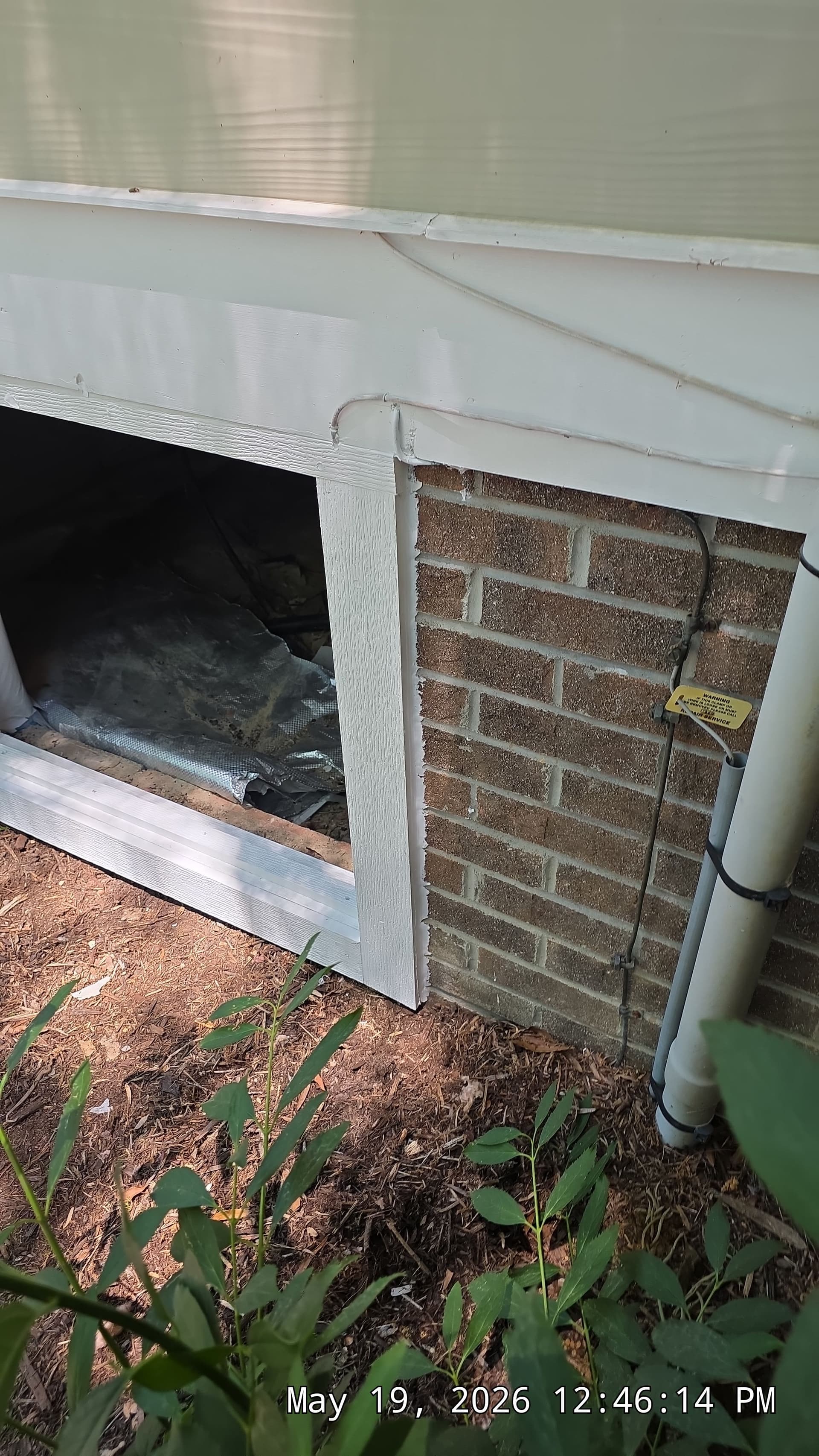 Gallery photos for Brand-New PVC Crawl Space Door and Frame Built in Creedmoor: Image #3