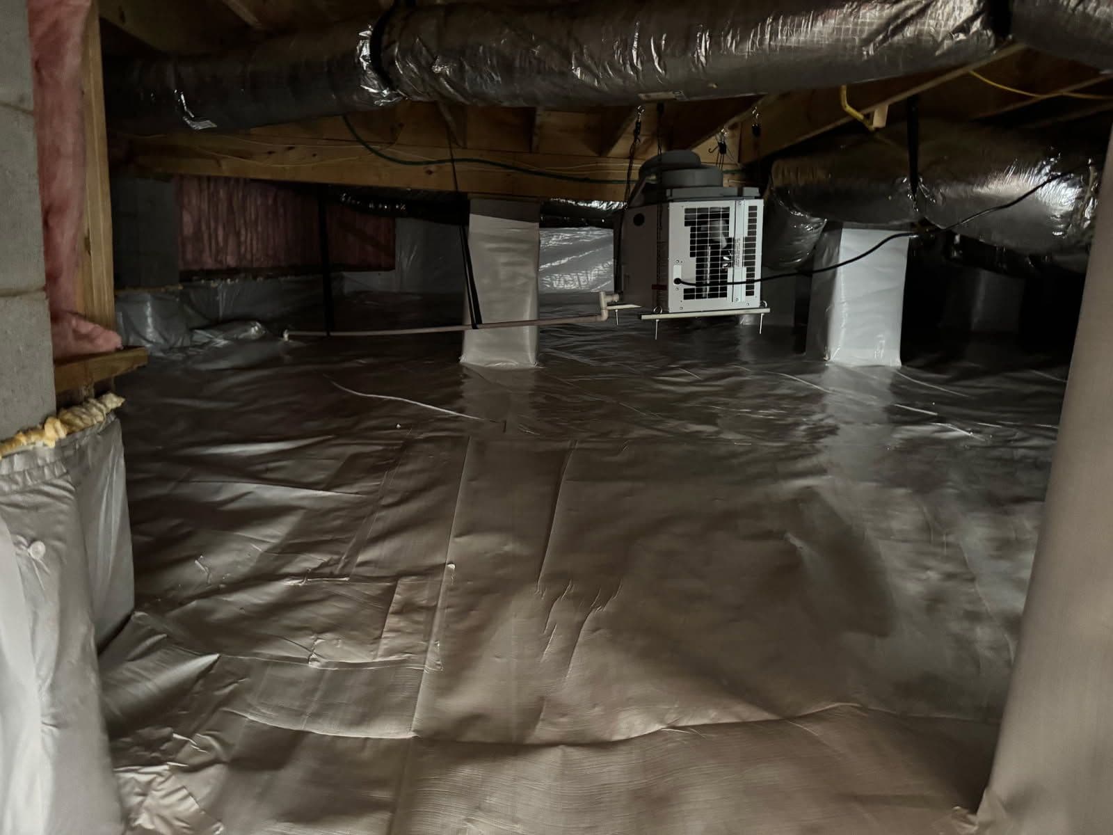 Crawl Space Encapsulation Success in Mebane image