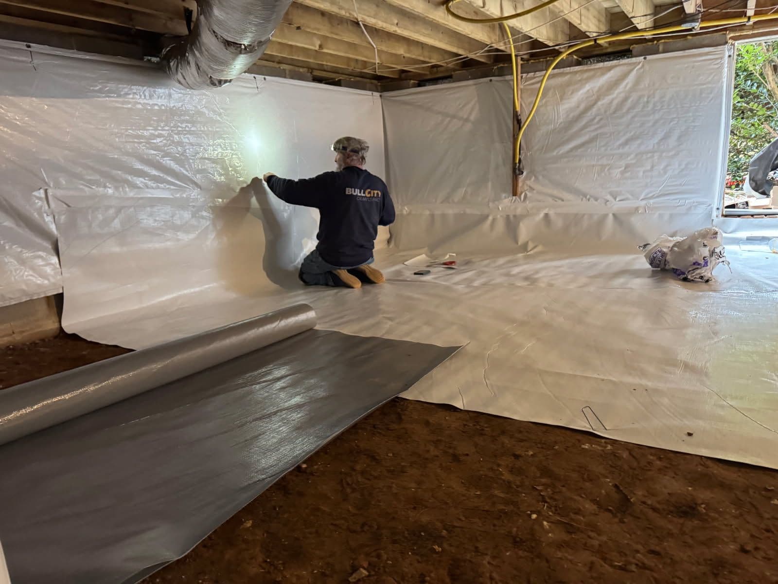 Crawl Space Moisture Control in Raleigh image