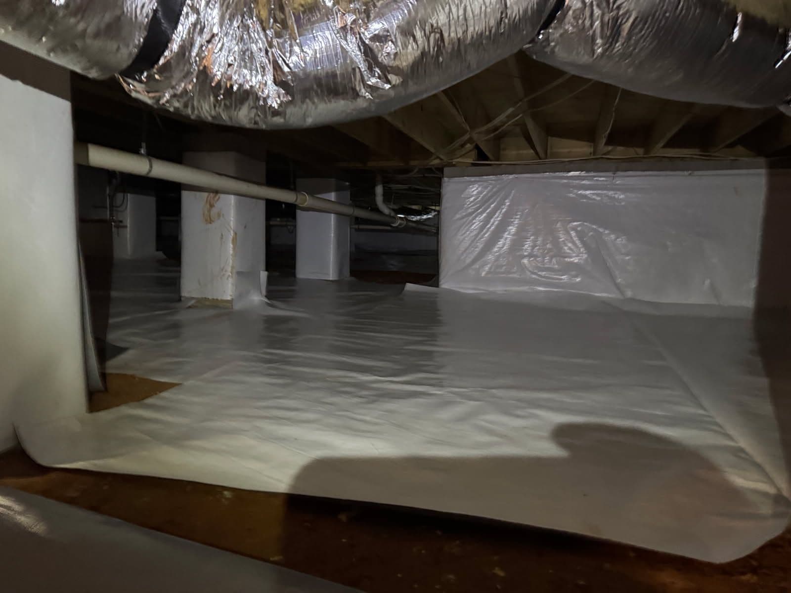 Gallery photos for Crawl Space Moisture Control in Raleigh: Image #2