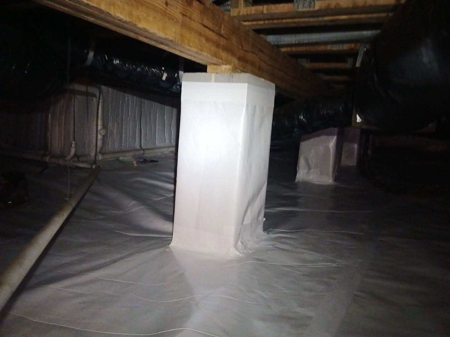 Gallery photos for Enhanced Crawl Space Protection in South Durham: Image #1