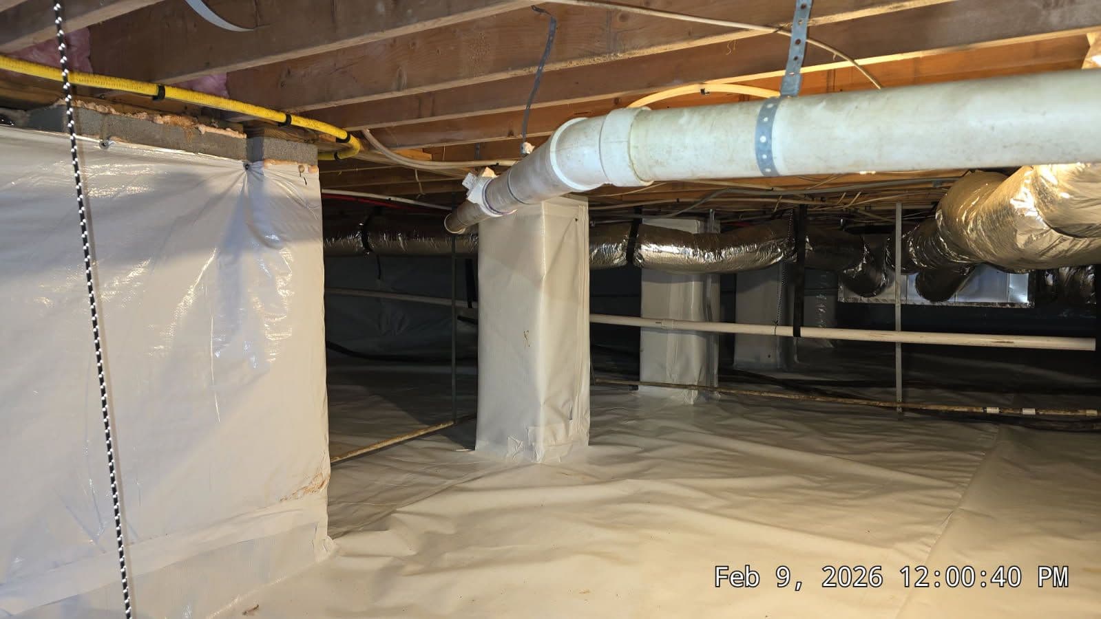 Gallery photos for Crawl Space Encapsulation and Dehumidifier Installation: Image #3